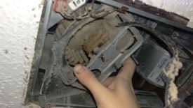 Fixing a Squeaky Bathroom Fan