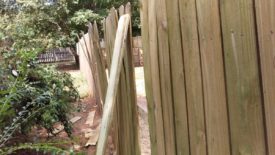 New pickets ready to go in