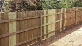 Fixing a Wood Fence