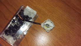 The switch in the housing