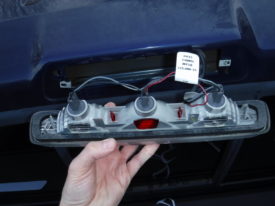 Reinstalled bulbs and peeled cover off adhesive
