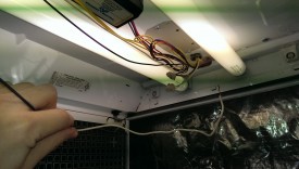 The bad ballast is disconnected