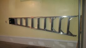 First ladder done