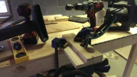 Put holes in for tools