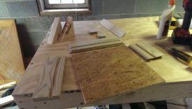 All pieces laid out