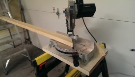 Cut the braces at a 45 degree angle to start