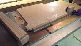 Cutting slots for shoulders