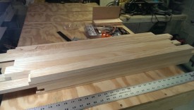 Slats after milling