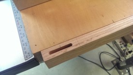 Nice, clean, consistent mortise