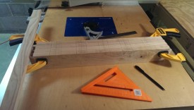 Marking slat locations