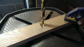 Roughing out the mortises