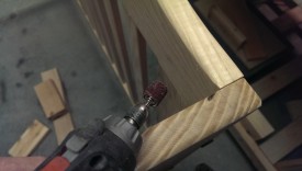 A dremel bit could go where the router couldn't