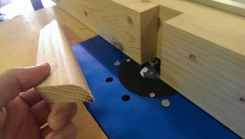 Rounded outer edge after routing