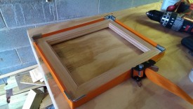 This one time at band clamp, I glued up a frame