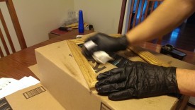 Applying the stain
