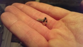 I used some screws I had laying around