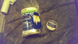 Insulation and foil tape
