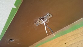 Bracket installed