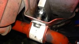 Bolts torqued down