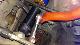 Started one side bolted in