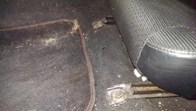 Front two seat bolts