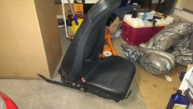 Seat removed