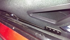 Sitting seat in car