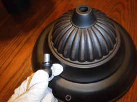 Decorative bolt with washer