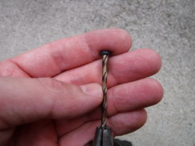 Used a bit just smaller than the screw