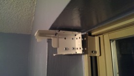 Bracket after mounting