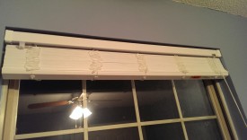 Blinds in place