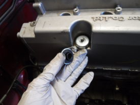 These washer seals may fall off when you remove the old cover