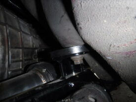 Middle spacer installed
