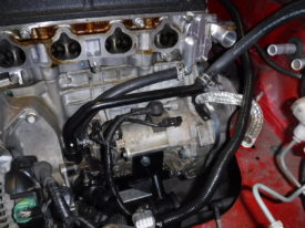 Initially went with this, but I think it misaligned the heater core pipe