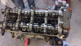 Valve cover removed