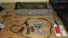 Valve cover and new gasket