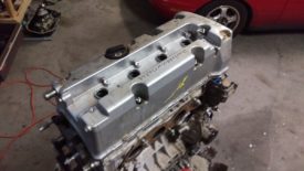 Replace the rubber seals around the studs and torque to 8.7