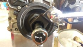 Using holder tool