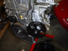 New water pump installed