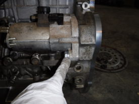 This one bolt goes backwards