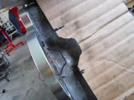 Use the cardboard to transfer it to the transmission