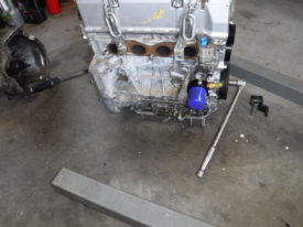 Same two wrench method as removal