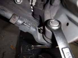 Tie rod end nut