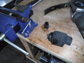 Came right apart with pliers