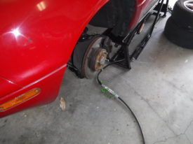 Double-check that the hubs are relatively straight when the wheel is centered