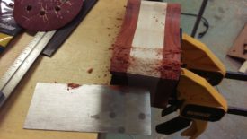 A cabinet scraper works well too