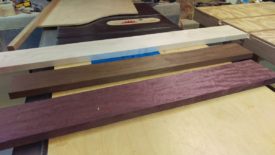 All 3 boards planed to same height, ready to cut up