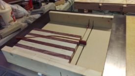 Quickly cutting the curve wood ends