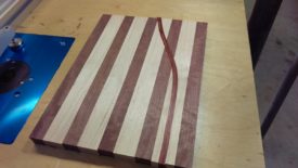 Run through the planer very carefully