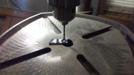 Drill holes in the 0 first!
